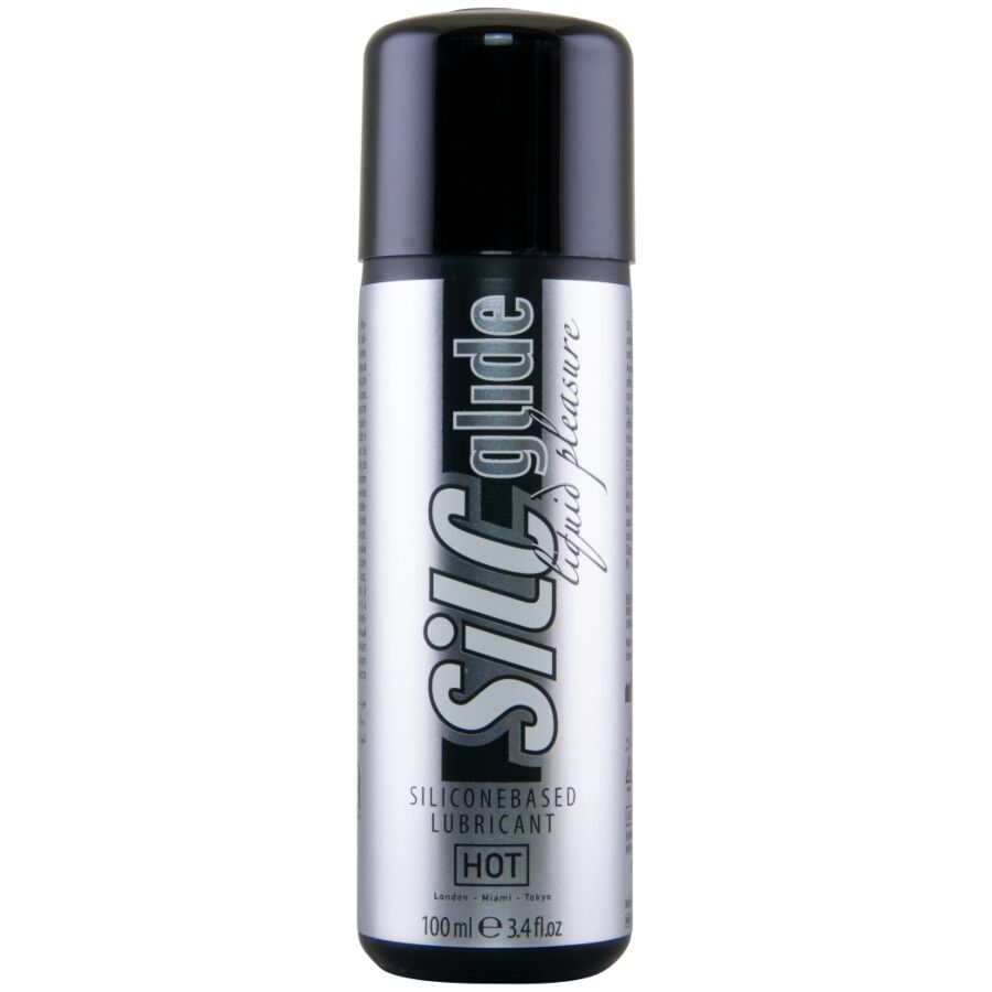 Hot - Silc Glide Lubricante Base Silicona 100 Ml
