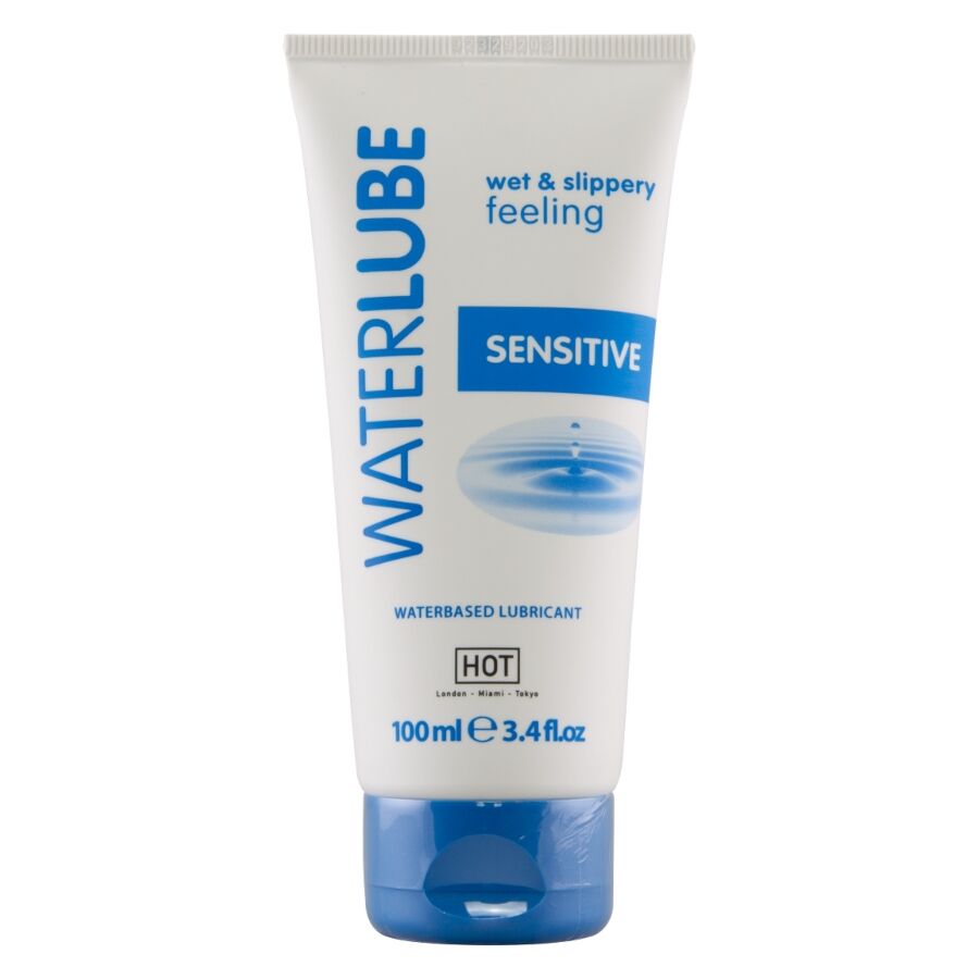 Hot - Water Lube Lubricante Base Agua Agua De Manantial 100 Ml