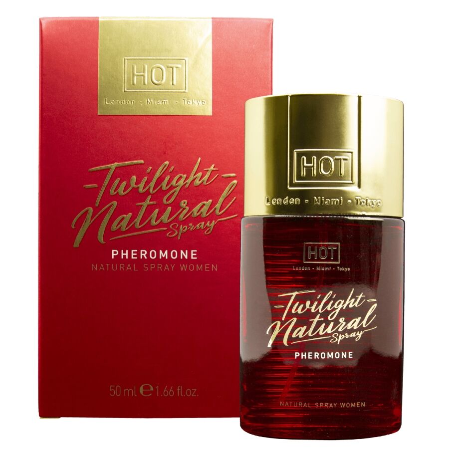 Hot - Twilight Natural Con Feromonas Mujer 50 Ml