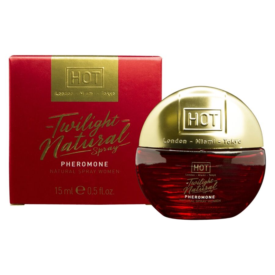 Hot - Twilight Natural Con Feromonas Mujer 15 Ml