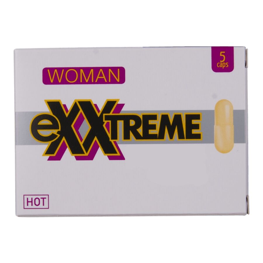 Hot - Exxtreme Cápsulas Líbido Mujer 5 Unidades