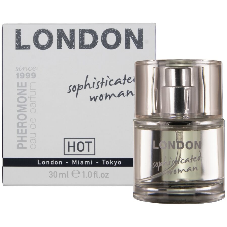 Hot - Perfume Con Feromonas London Sophisticated Mujer 30 Ml