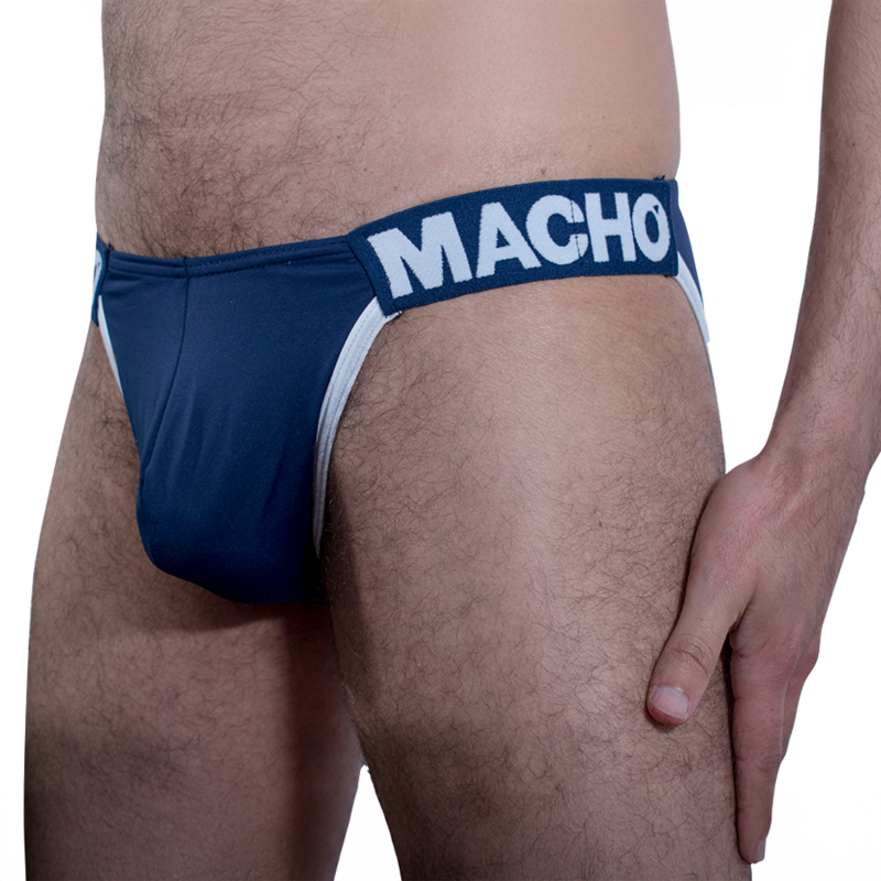 Macho - Mch011 Lateral Slip Azul Oscuro S