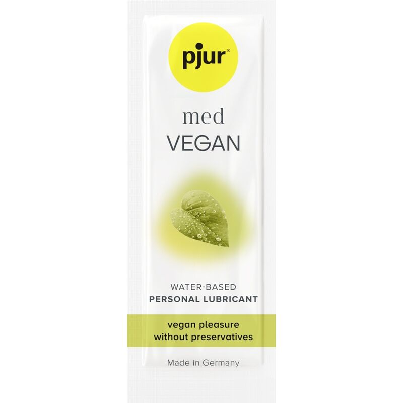 Pjur Med Vegan Glide Lubricante Base Agua 2 Ml