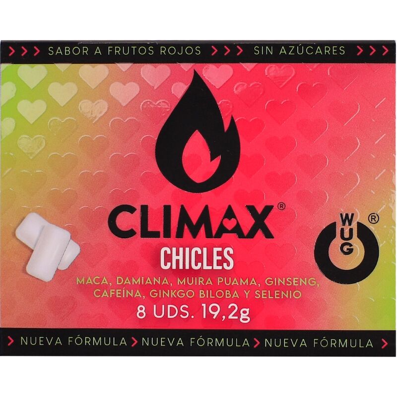 Chicle Climax Gum 8 Uds
