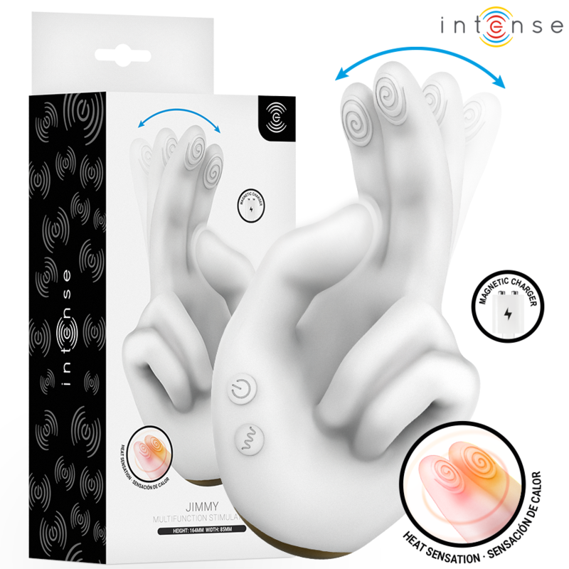 Flirty Hand Estimulador Finger Con Efecto Calor