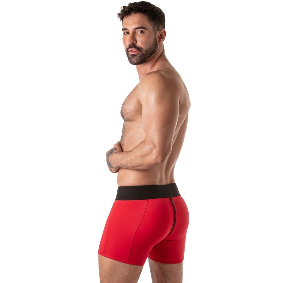 Locker Gear - Wide Waistband Trunk Rojo L