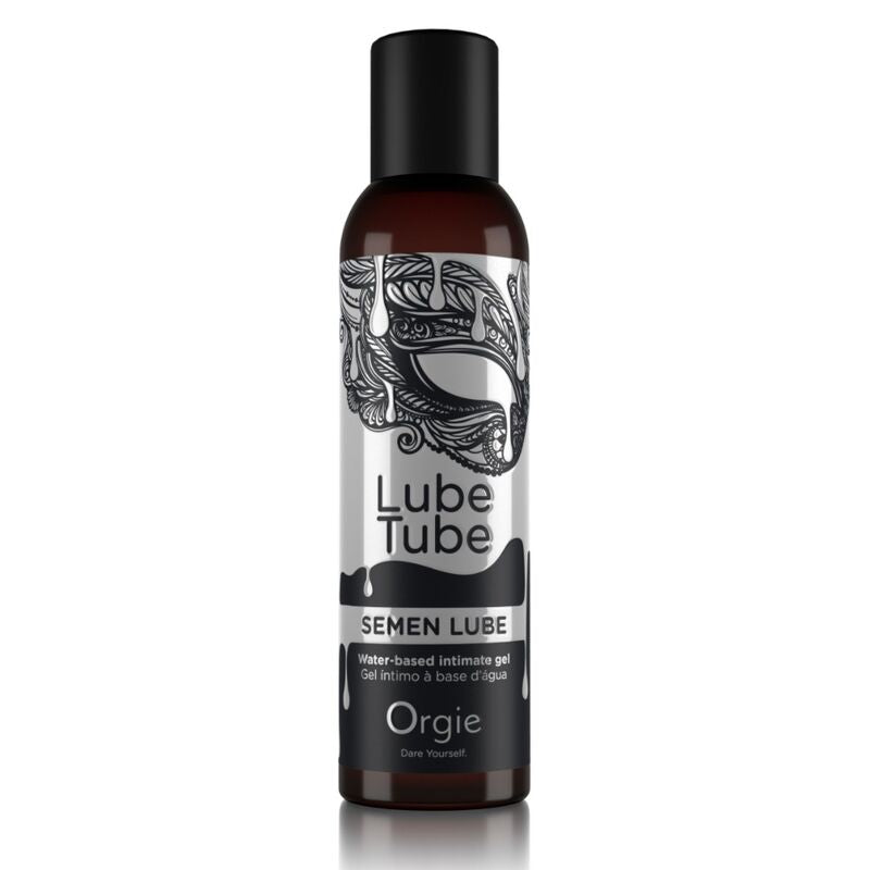 Orgie - Lube Tube Semen Lube Gel Íntimo Base Agua Textura Semen 150 Ml