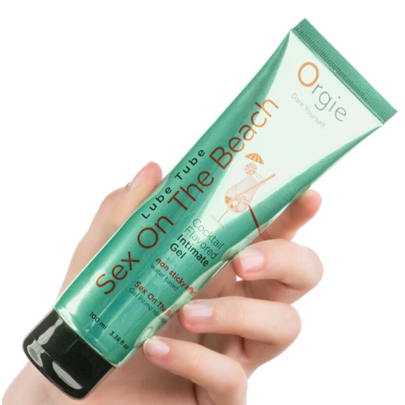 Orgie - Lube Tube Cocktail Sex On The Beach Gel Íntimo Besable Base Agua 100 Ml