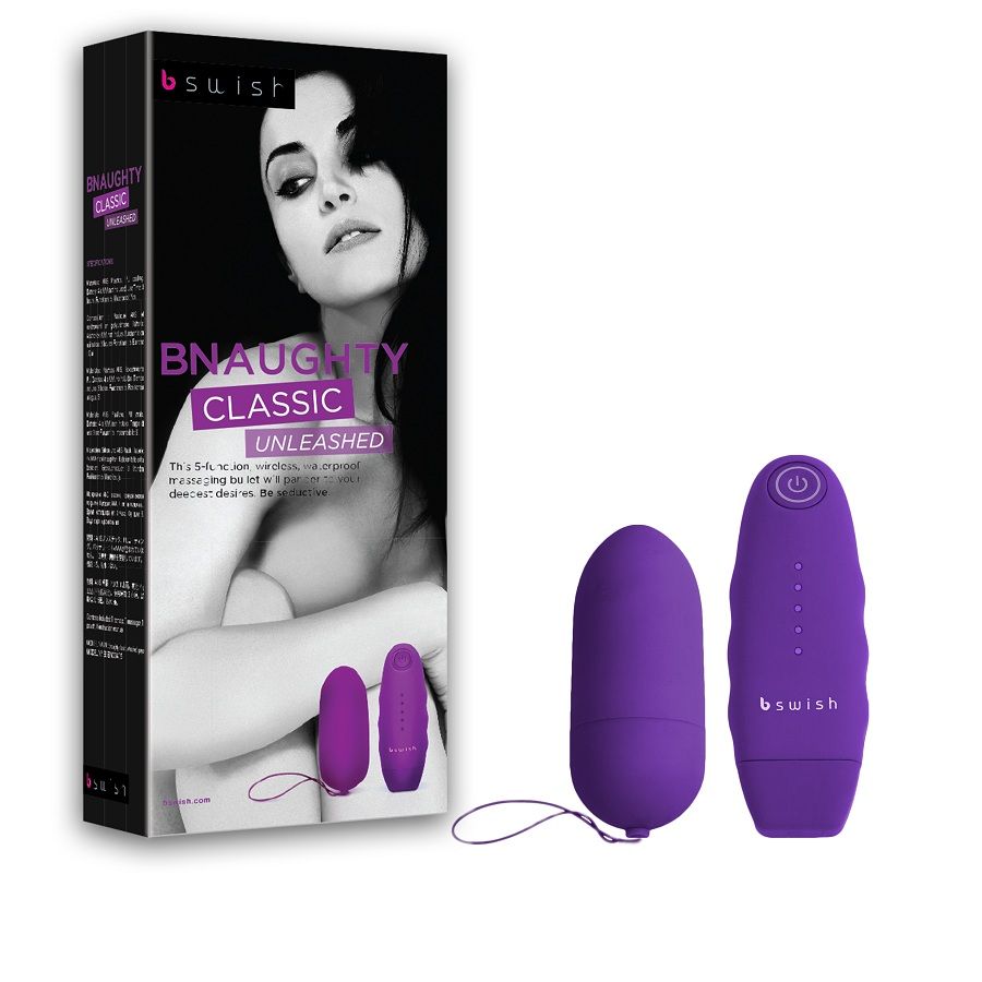 B Swish - Bnaughty Unleashed Classic Rosa Control Remoto