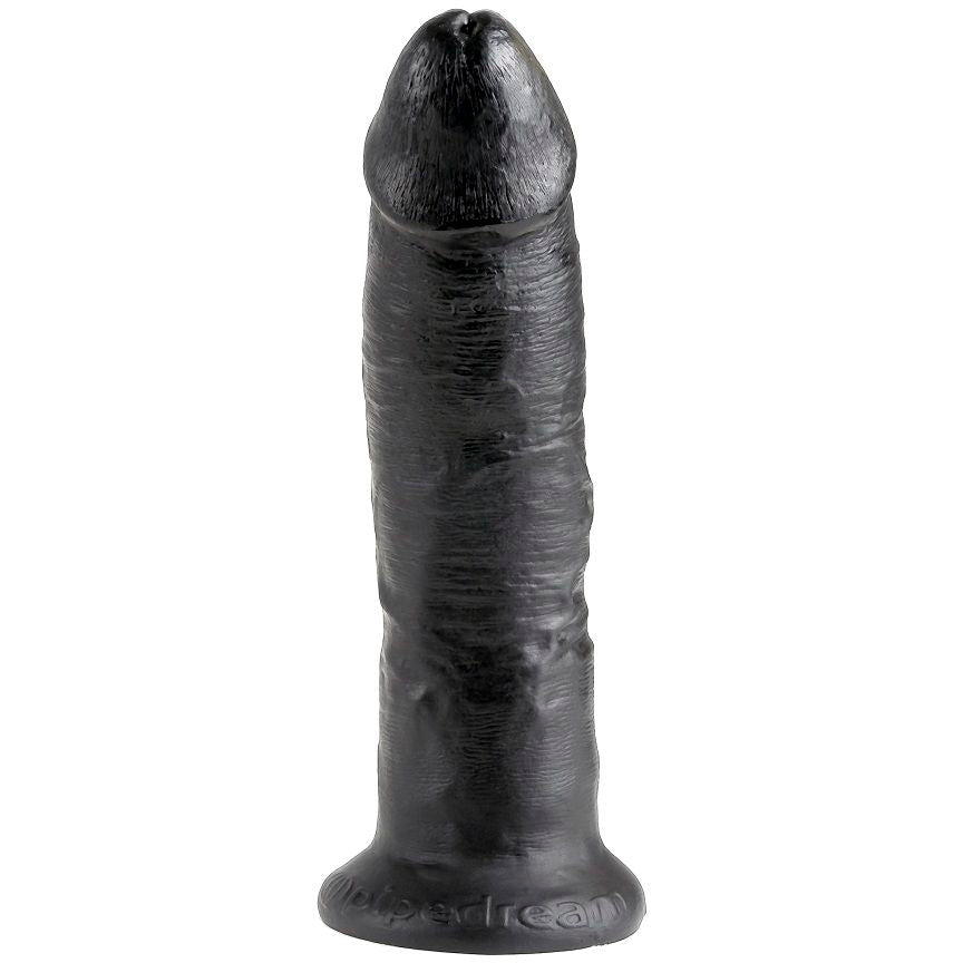 King Cock - 9 Pene Negro 22.9 Cm