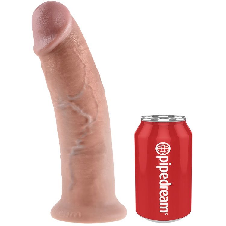 King Cock Pene De 10 - Color Natural