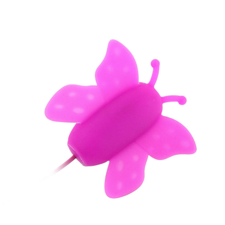 Baile - Estimulador De Clítoris Mariposa Love Eggs 12 Velocidades Lila Control Remoto