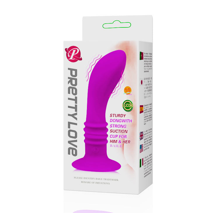 Pretty Love Plug Anal Vibrador Color Púrpura