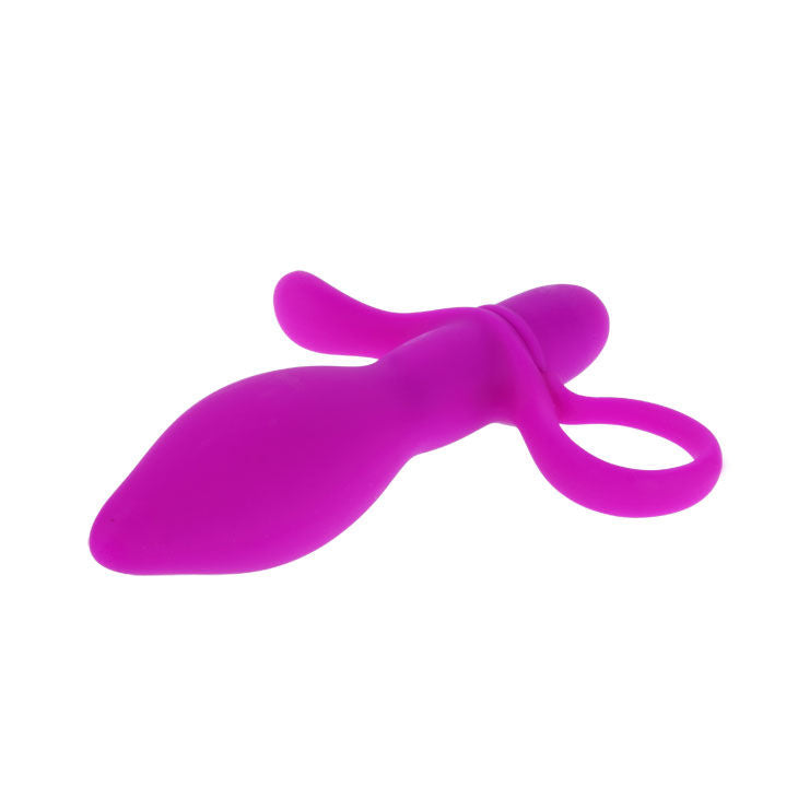 Plug Anal Con Vibración Taylor Color Púrpura