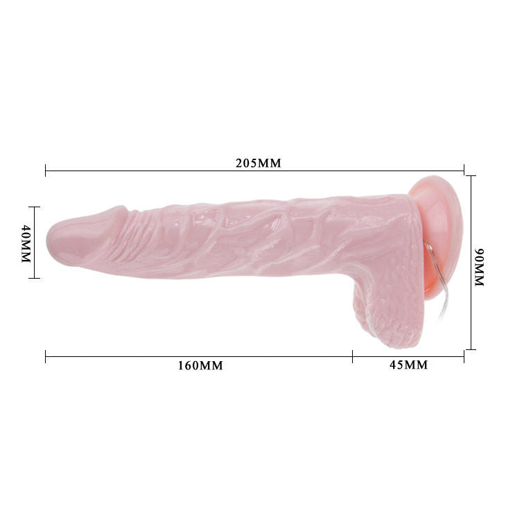 Ly-Baile Super Rotation Dildo Realistico 20.5cm