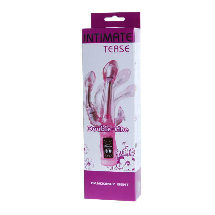 Baile - Vibrador Flexible Con Estimulador Anal