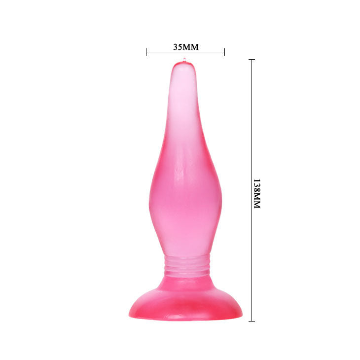Baile Plug Anal Rosa