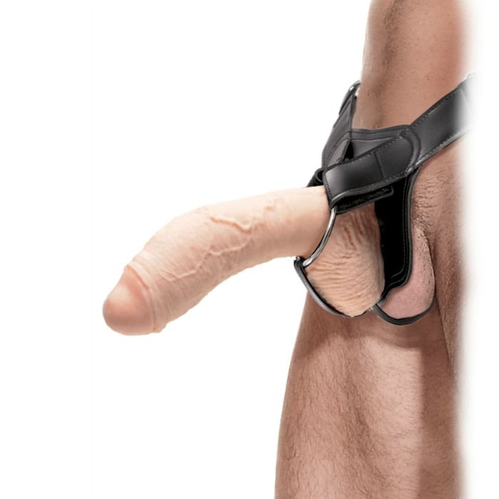 Fetish Fantasy Extreme Arnés Con Dildo Hueco Color Natural