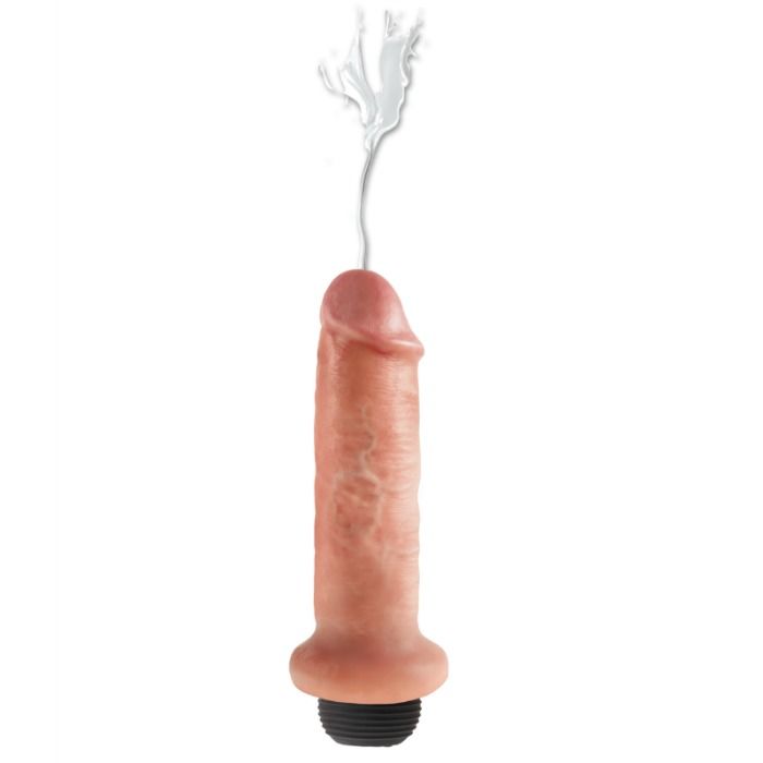 King Cock Pene Eyaculador 7 - Color Natural