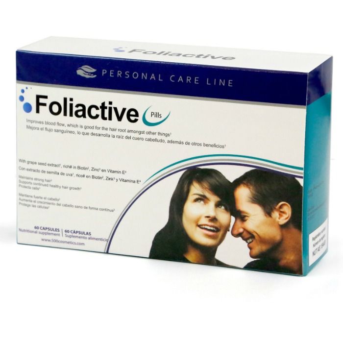Foliactive Pills Complemento Alimenticio Caida Pelo