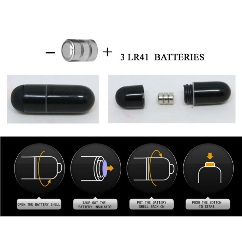 Anillo Vibrador Eudora Color Negro