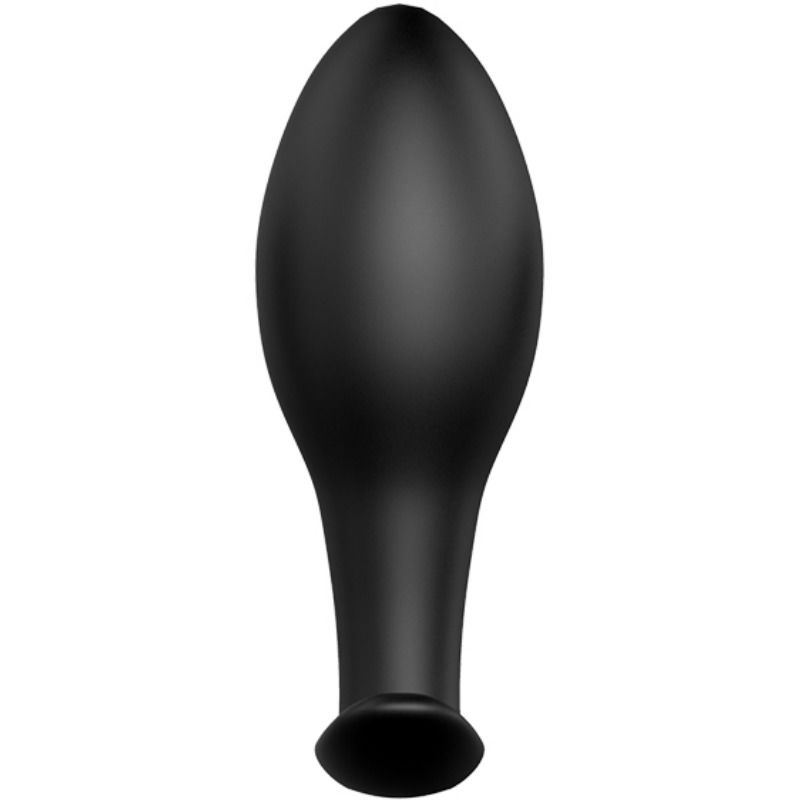 Pretty Love - Plug Anal Silicona Forma Ancla 12 Modos Vibracion Negro