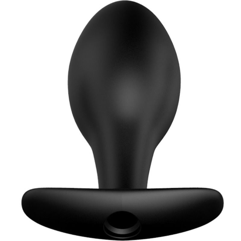 Pretty Love - Plug Anal Silicona Forma Ancla 12 Modos Vibracion Negro