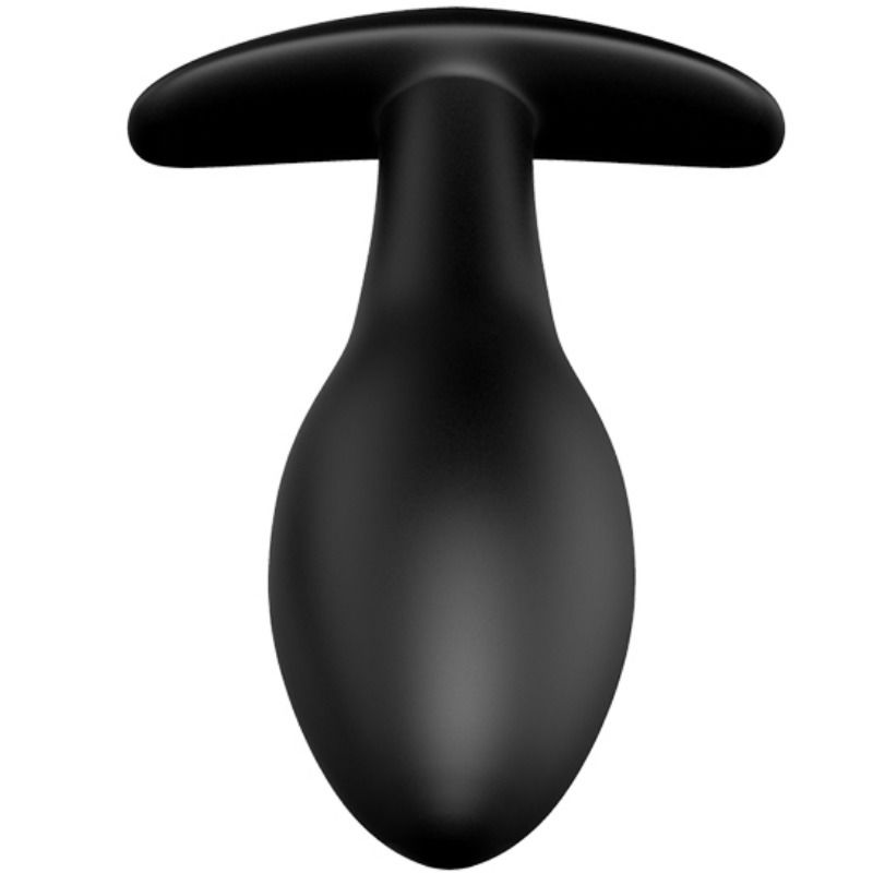 Pretty Love - Plug Anal Silicona Forma Ancla 12 Modos Vibracion Negro