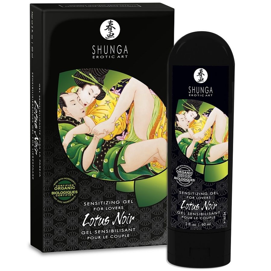 Shunga Gel Sensibilizador Lotus Noir