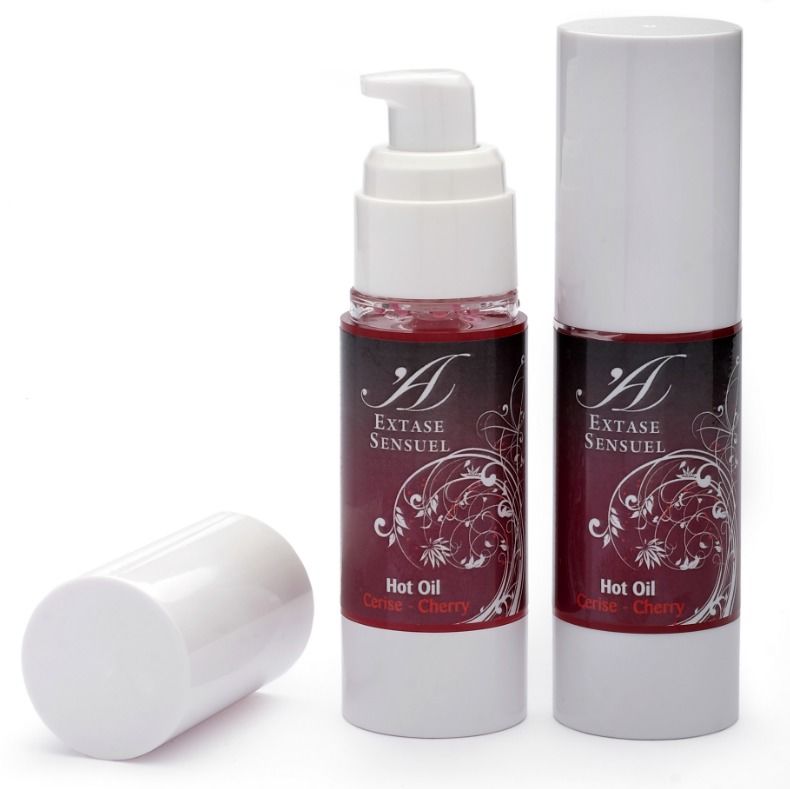 Extase Sensual - Aceite Estimulante Calor Cereza 30 Ml