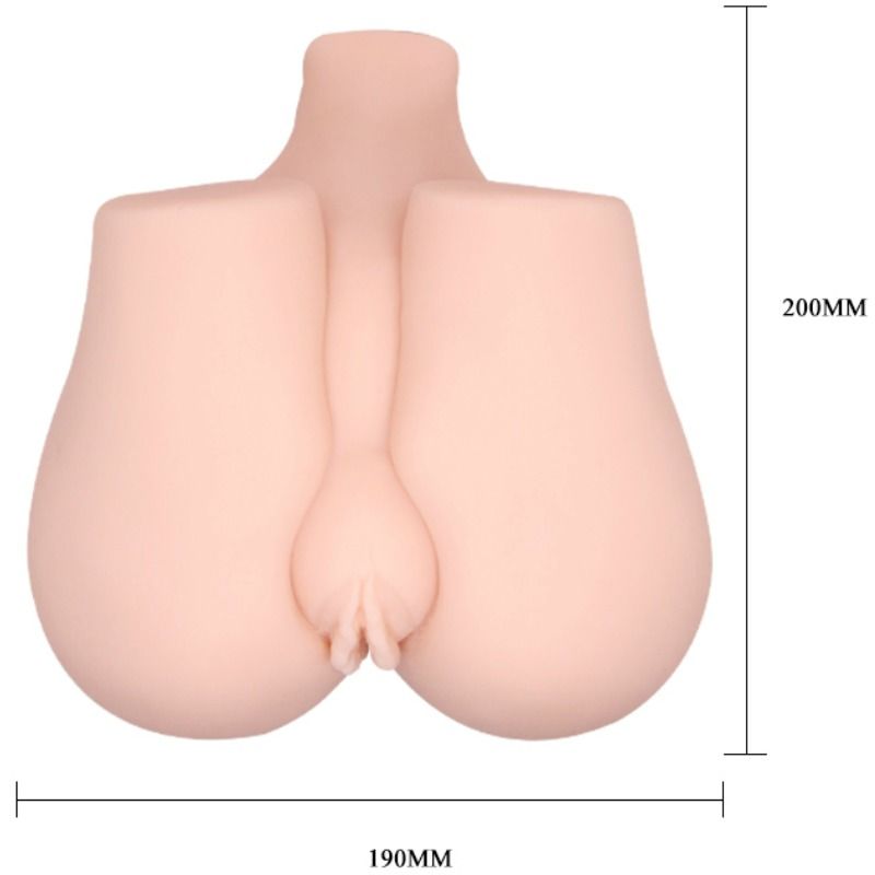 Masturbador Crazy Bull - Vagina Y Ano Realisticos Con Vibracion Posicion 3