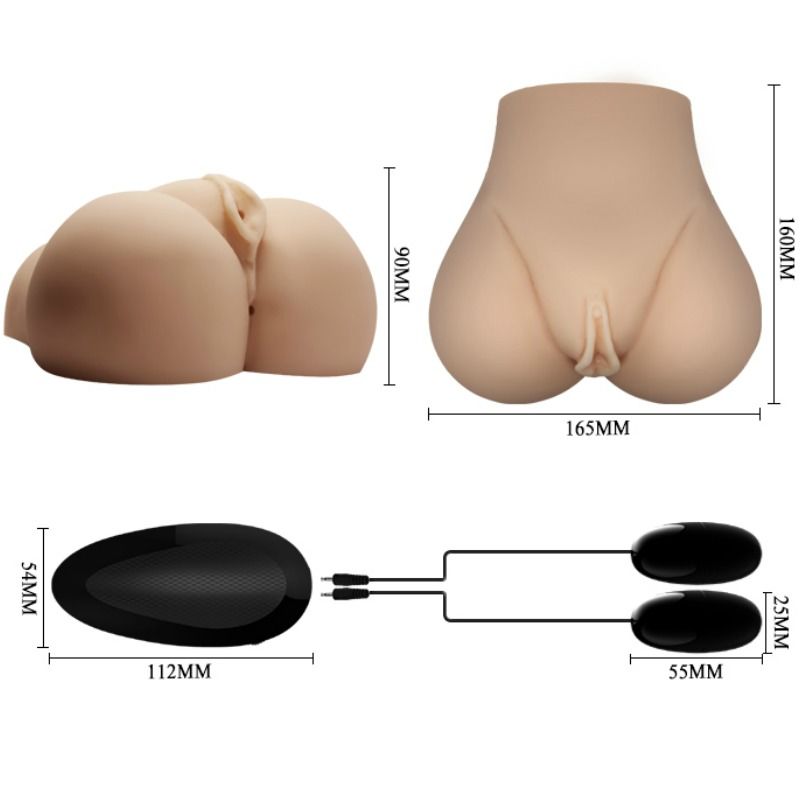 Masturbador Crazy Bull - Vagina Y Ano Realisticos Con Vibracion Posicion 7