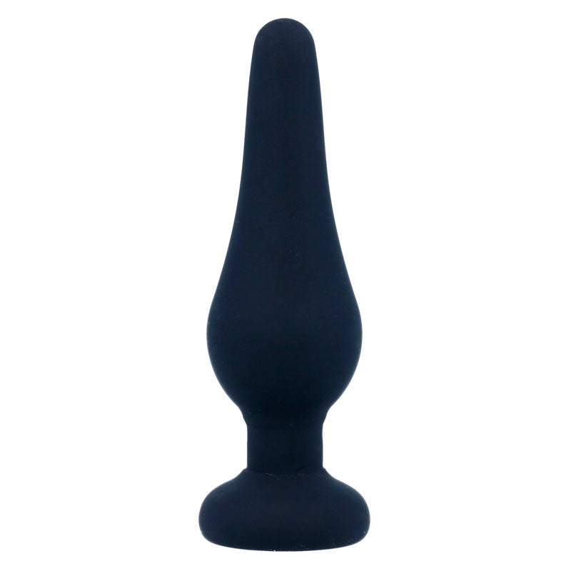Intense - Anal Plug Pipo S Silicone Negro 9.8 Cm