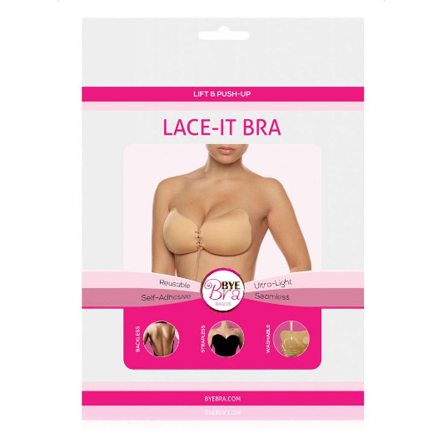 Bye-Bra - Lace-It Realzador Push-Up Negro Copa A