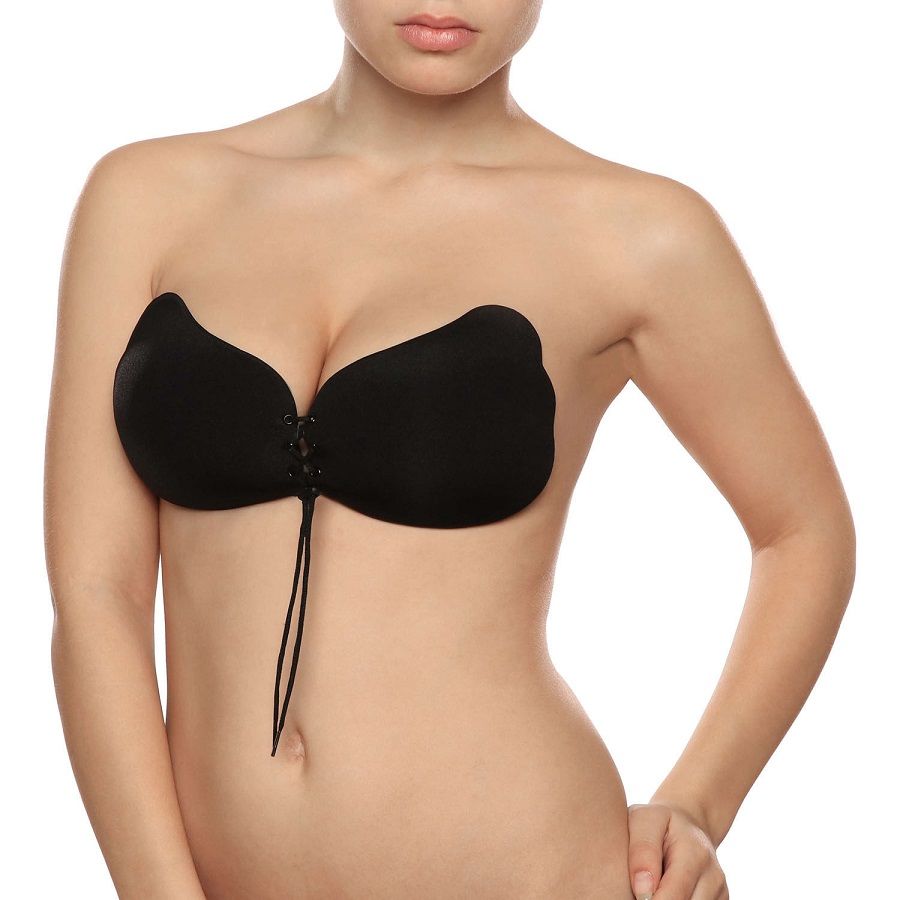 Bye-Bra - Lace-It Realzador Push-Up Negro Copa B