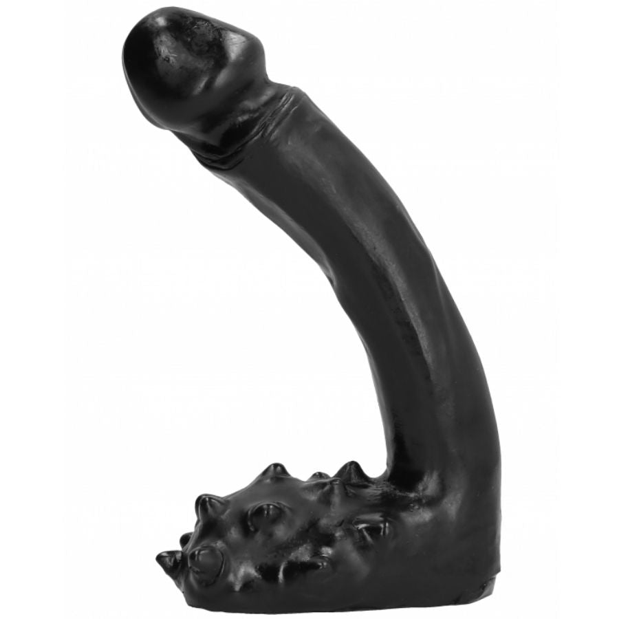 All Black Dildo Realistico 19 Cm