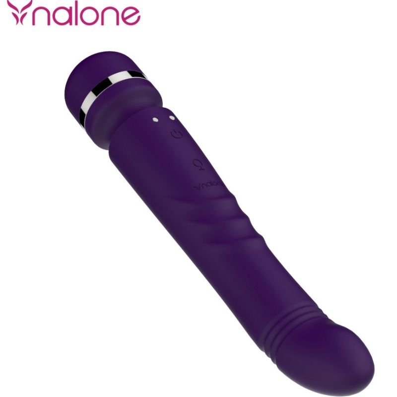 Masajeador Doble Yoni Dark Lilac