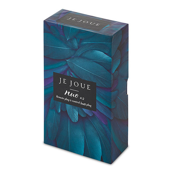 Je Joue - Nuo V.2 Plug Anal Vibrador Negro