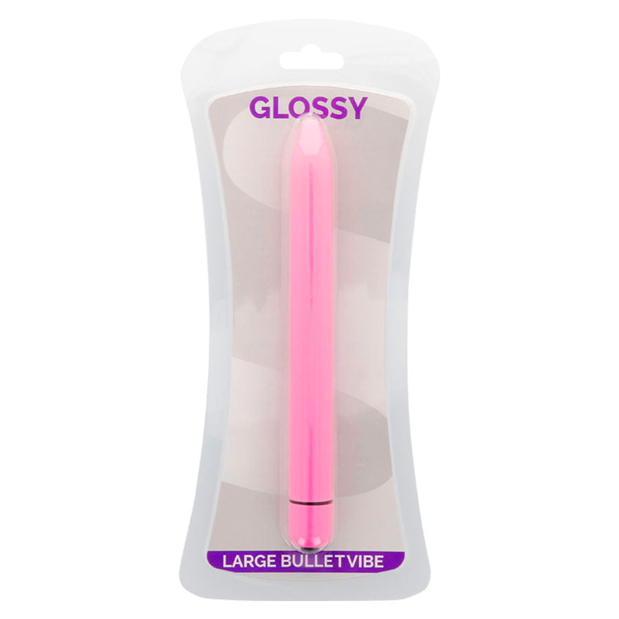 Glossy - Slim Vibrador Rosa Intenso