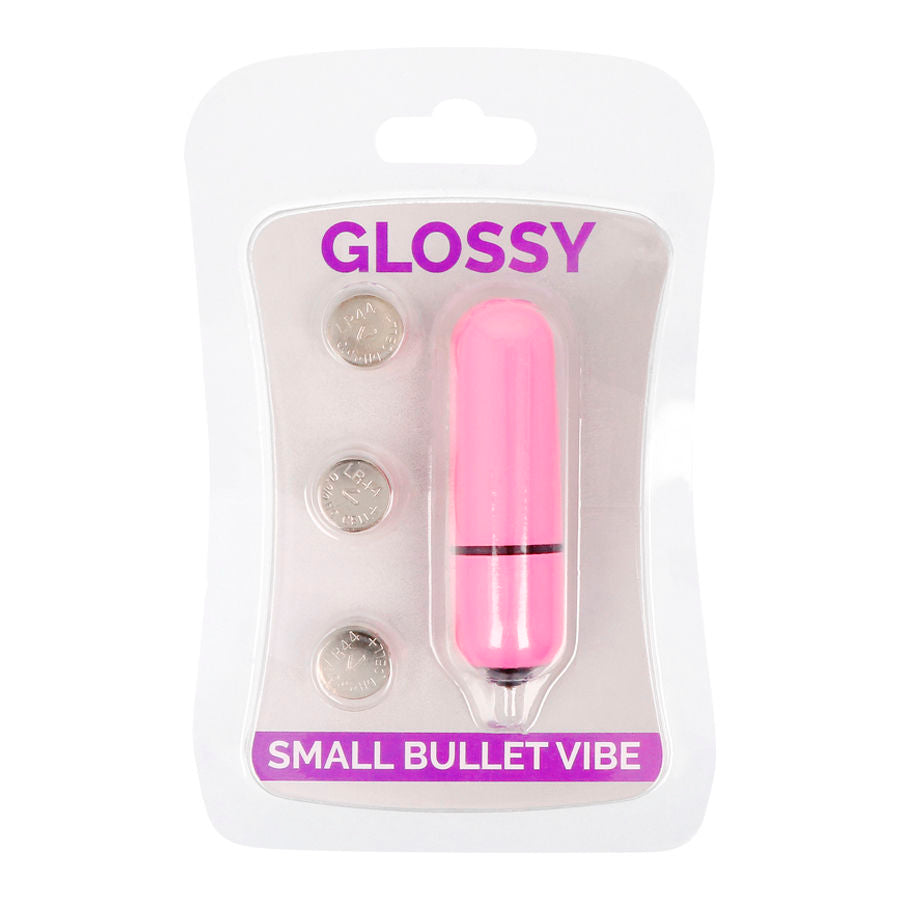 Glossy - Small Bala Vibradora Rosa Intenso
