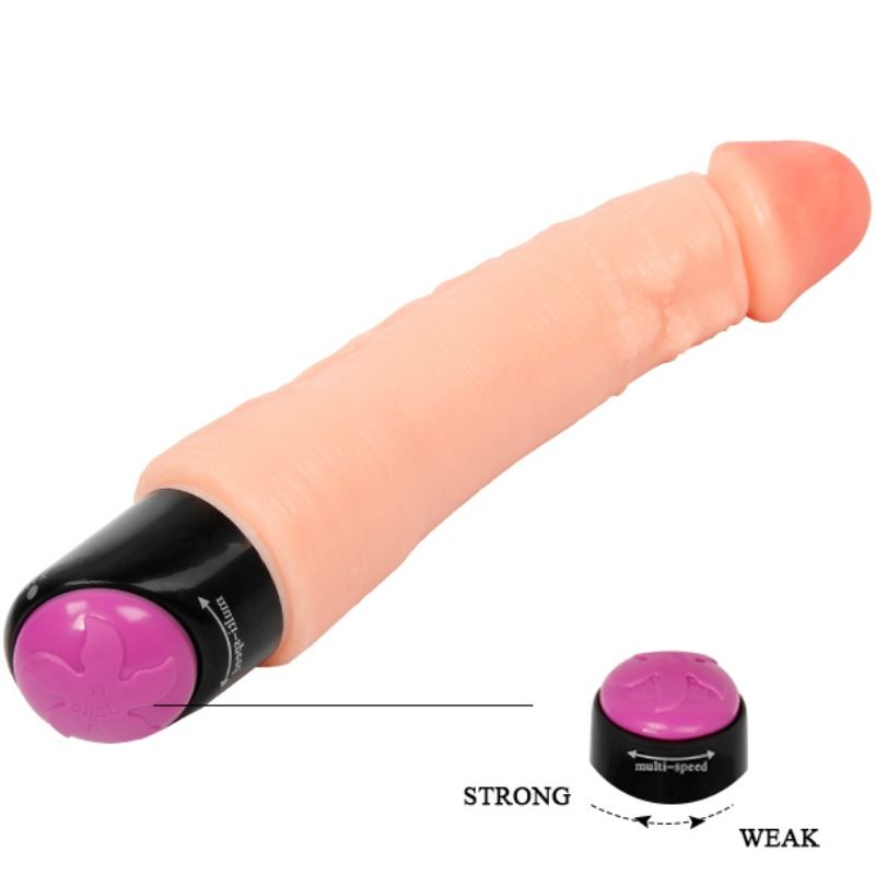 Baile - Vibrador Realístico Flexible 25 Cm