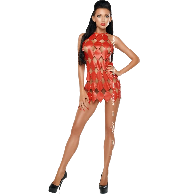 Me-seduce - Gwen Vestido Espalda Descubierta Rojo S/m