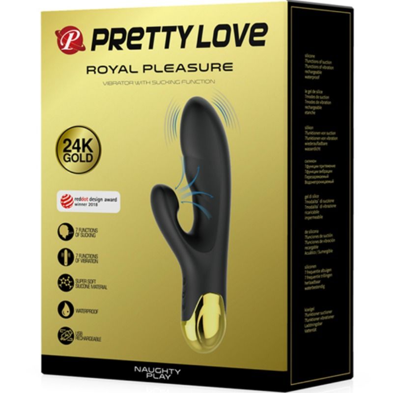 Pretty Love - Smart Naughty Play Vibracion Y Succion