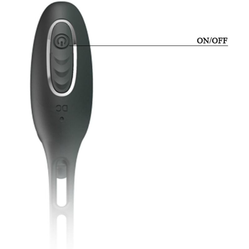 Pretty Love - Anillos Pene Con Plug Vibrador