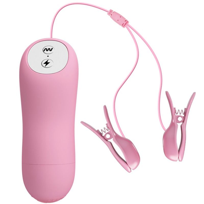 Romantic Wave Pinzas Con Vibracion Y Electroshock