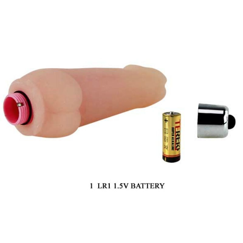 Vibrador Baile Estimulador Color Natural 12 Cm