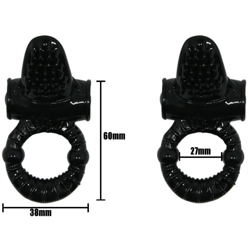 Baile - Sweet Ring Anillo Vibrador Con Rabbit Texturado