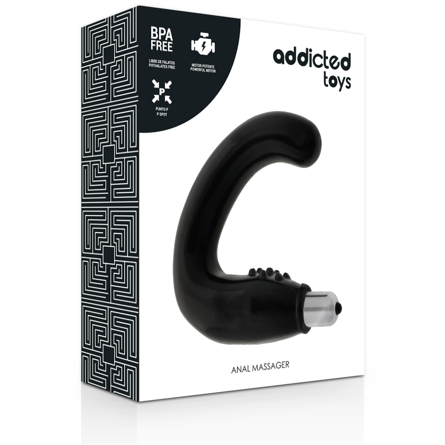 Addicted Toys - Anal Massager Negro