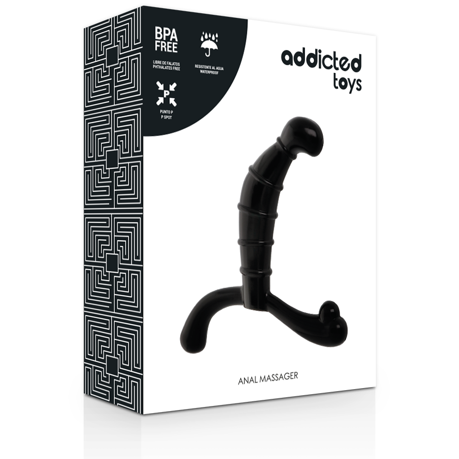 Addicted Toys - Prostate Anal Pleasure Negro
